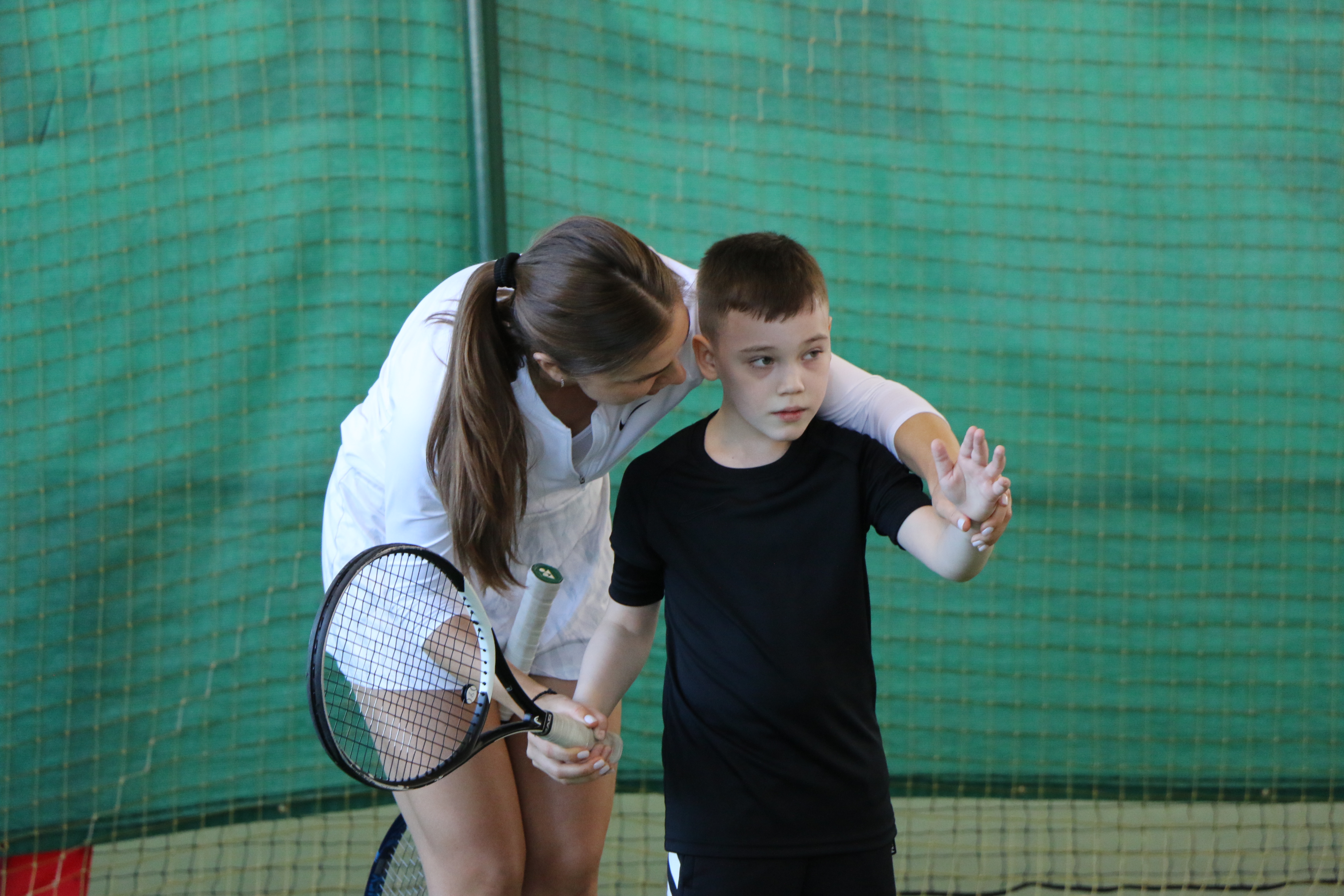 Индивидуальные занятия теннисом для детей