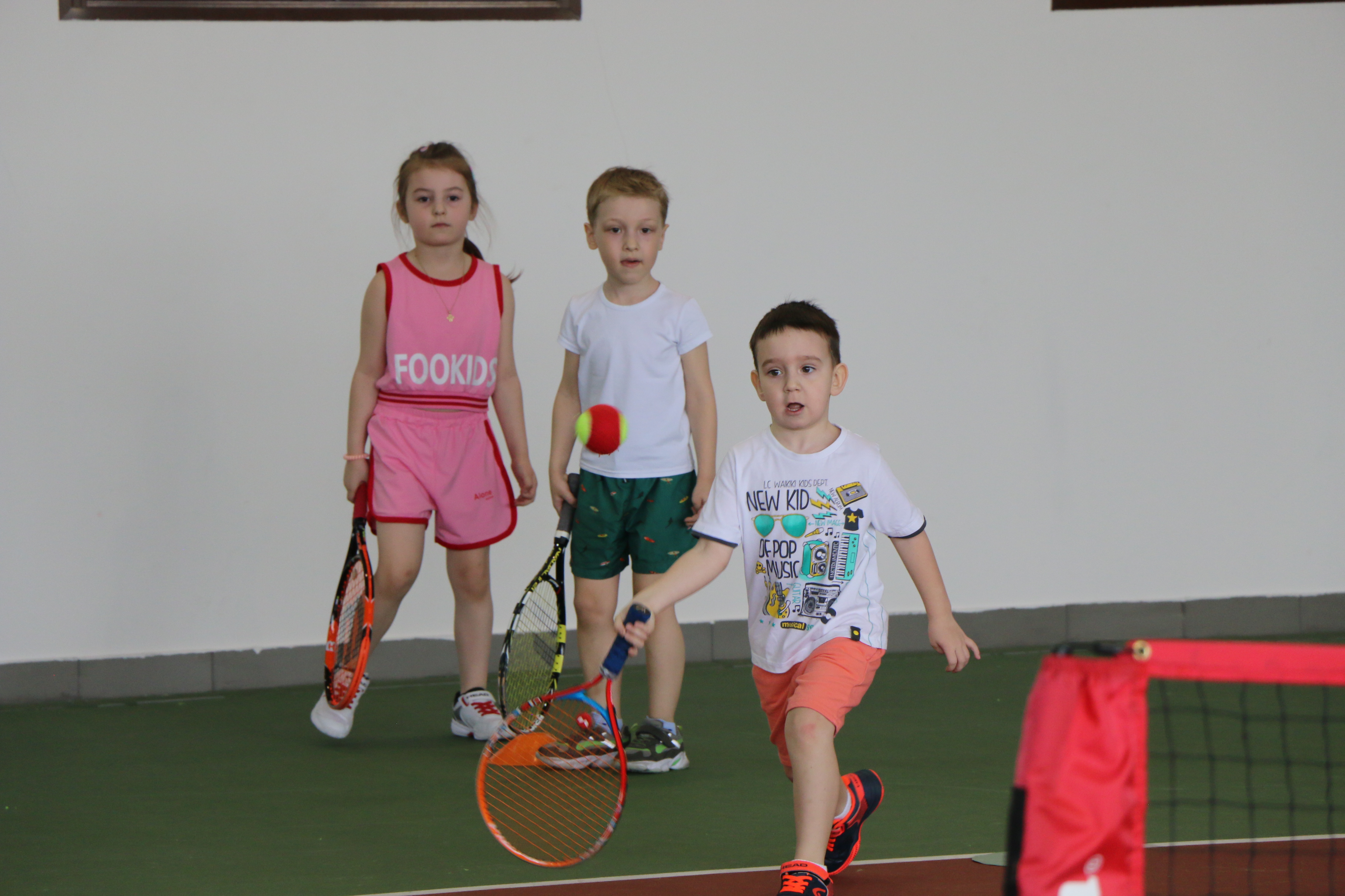 теннис тренировки детей